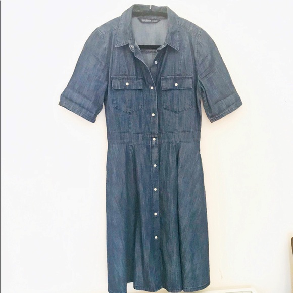 Zara Dresses & Skirts - Zara Basics Denim Dress